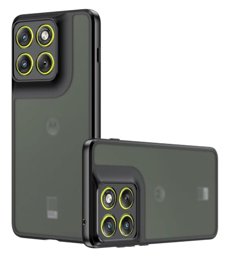 Image of Matte PC TPU Back Cover Case for Motorola Edge 70 5G | Air Bag Corner Protection, Anti-Fingerprint, Micro Arc Edge, Never Turns Yellow, Skin-Feel Texture