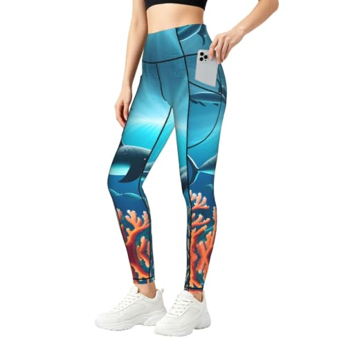 Leggings elásticos suaves de mujer para yoga entrenamiento y gimnasio con cintura alta