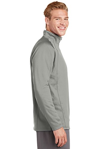 SPORT-TEK Unisex Sport-Wick Fleece Quarter Zip Pullover2