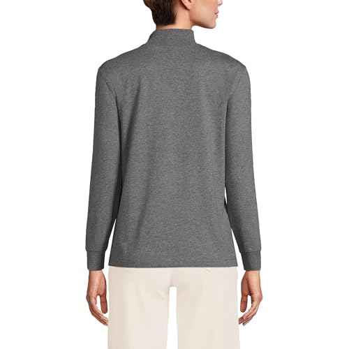 Image of Lands' End Women's Plus Size Long Sleeve Super T Mock