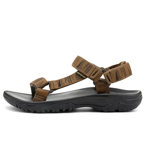 Image of Men's Sports Hiking Sandals Original Classic Beach Water Shoes with Arch Support