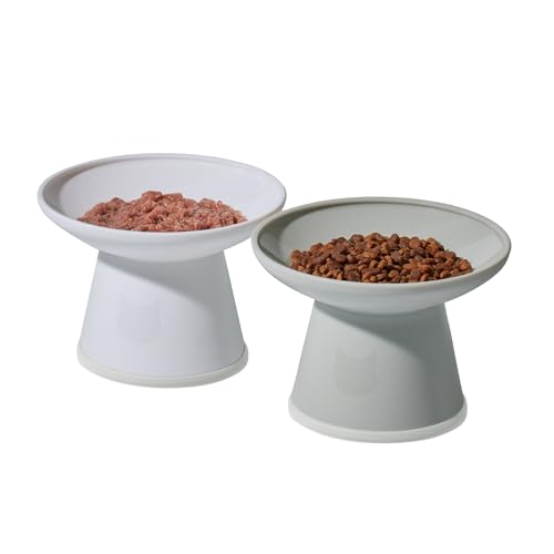 Necoichi elevated cat bowls image