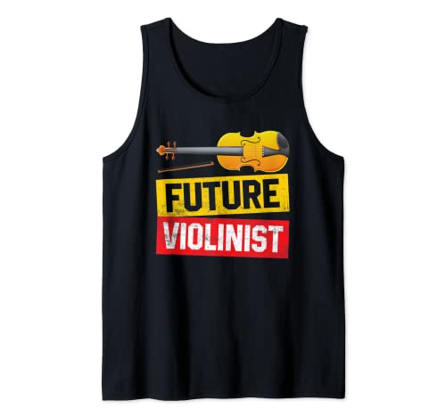 Future Violinist - Funny Violin Student Viola Cello Lover Camiseta sin Mangas
