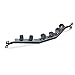Leviton 49006-AMB ANGLED CABLE MGMT BAR BLACK