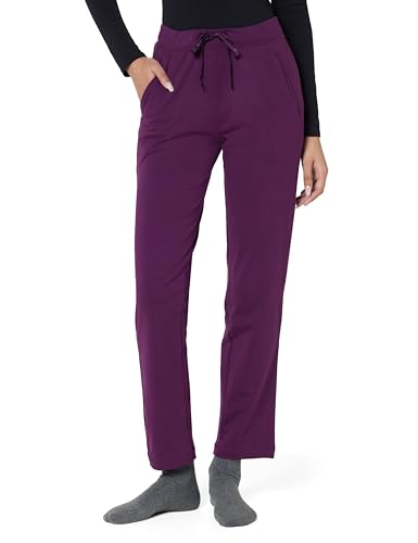 Image of Van Heusen Women's Cotton Lounge Pants | Drawstrings & Side Pockets | Cotton Stretch | Smart Tech Finish| Everyday Pyjamas | At Home Pyjamas | Style 55303