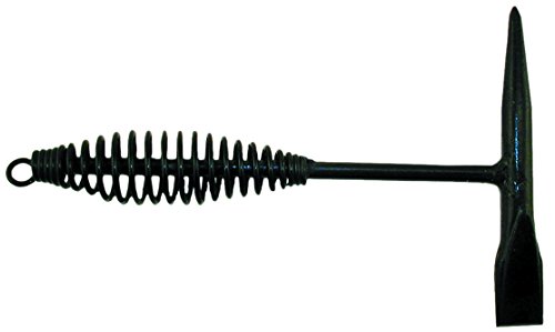 K-T Industries 5-1000 - Spring Handle Chipping Hammer Straight Chisel