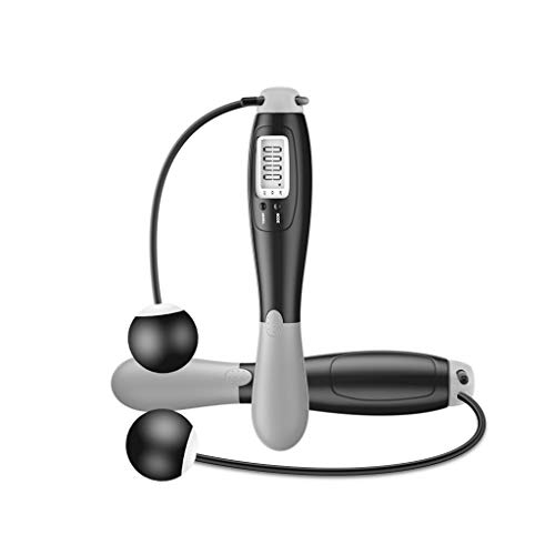 Cuerda de saltar electrónica para entrenar sin espacio ni tropiezos habituales