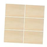 Inspire la créativité : la feuille de bois brute est idéale pour stimuler la créativité, ce qui la rend idéale pour les activités familiales et parents-enfants, les ébauches de bois pour l'artisanat, les fournitures de pyrogravure