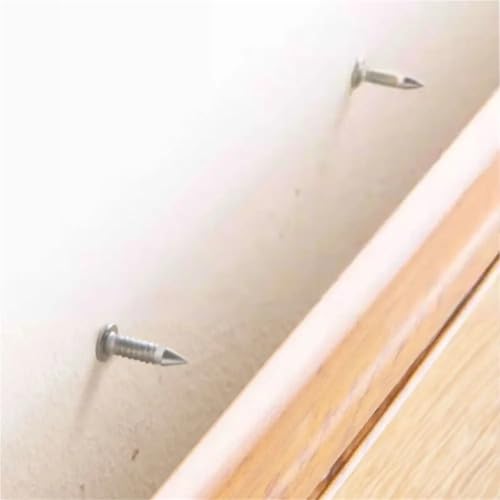 Clavos de Cabeza Doble 200 Piezas Acero al Carbono con Cabeza Doble para Rodapiés Sin Costuras miniatura 4
