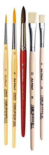 DA VINCI Set di pennelli multipurose Serie 4213