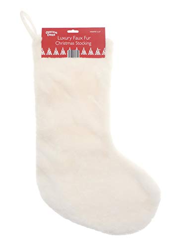 Christmas Corner Calcetín navideño de Piel sintética Cover