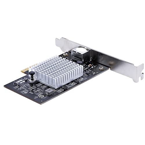 Startech.com 1-Port 10Gbps Pcie Network Adapter Card, Network Card For Pc/Server, Six-Speed Pcie Ethernet Card W/Jumbo Frame Support, Nic/Lan Interface Card, 10Gbase-T/Nbase-T (St10Gspexnb2) #TOP1