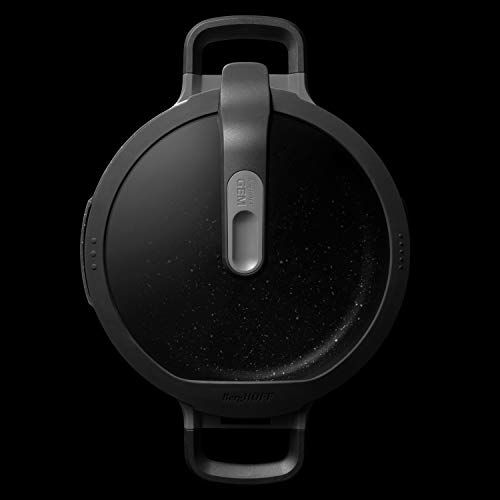 BergHOFF GEM 2307417 Saucepan 2.8 L Around Black – Pots (2.8 L, Round, Black, Forged Aluminium, Black, Ceramic, Gas, Halogen, Induction) Main Image