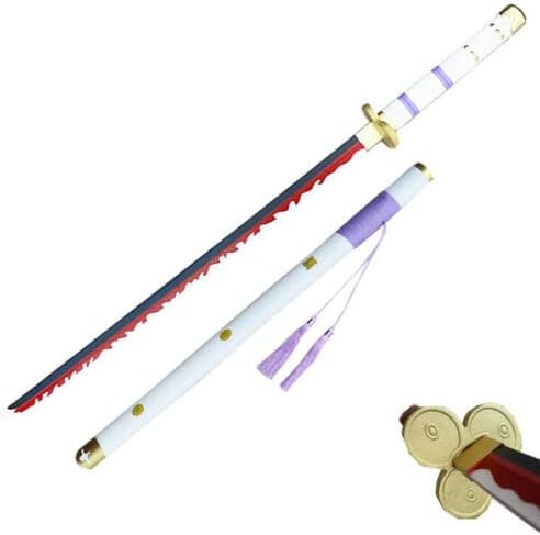 Espada de espuma de anime de 41 pulgadas para cosplay, espada samurái, Katana, hoja de arma Costum (varios estilos disponibles)
