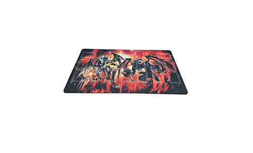 AArt TM Yugioh Template 2017 Master Rule 4 Link Zone Playmat - TCG Playmat - YuGiOh Malebranche of The Burning Abyss Custom Playmat - TCG Playmat - Yugioh Duel Playmat, Gaming Playmat