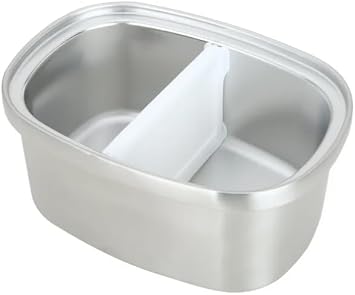 Food Container, Rectangular Insulated Food Container 33 oz, Stainless Steel from_M
