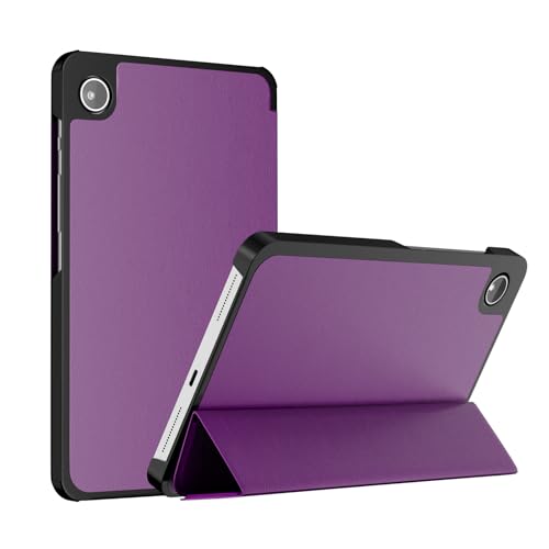 Image of YRH for Samsung A9 / A11 Tablet Case 8.7 inch, Slim Light Stand PU Lether Cover for Galaxy Tab A9 / A11 Tablet Case, Purple
