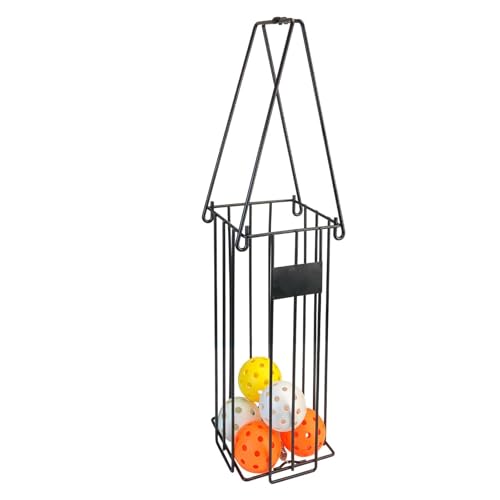 Canasta para Recoger Pelotas de Tenis - Canasta para Recoger Pelotas de Tenis | Pickle Ball Retriever, Recogedor de Pelotas de Tenis, Cesta para Recoger Bolas de Pickleball de Acero Inoxidable con