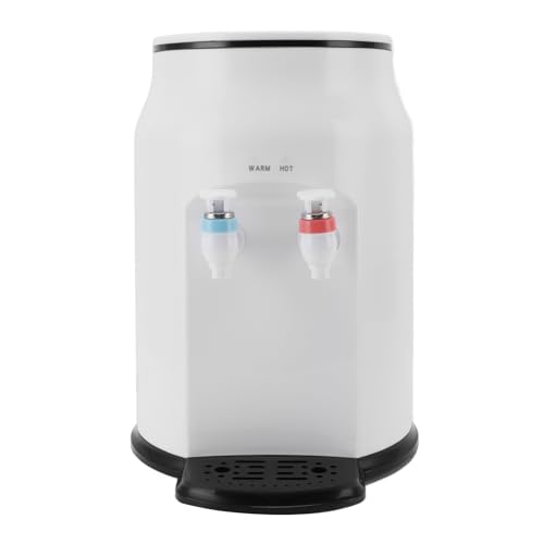 Asixxsix Dispensador de Agua de encimera, eléctrico de Carga de 500 W para Agua Caliente a Temperatura Constante, con Capacidad para Botellas de 1.2 a 5 galones, Ideal para
