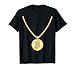 Funny Bitcoin Gold Chain Cryptocurrency Necklace T-Shirt