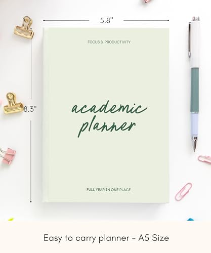Lamare Academic Planner 2025-2026 – Undated Weekly College Student Planner 2025-2026 For Homeschool, High School, College & Nursing Students
