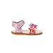Elephantito Girls Sandal, Fuchsia, 4 Big Kid