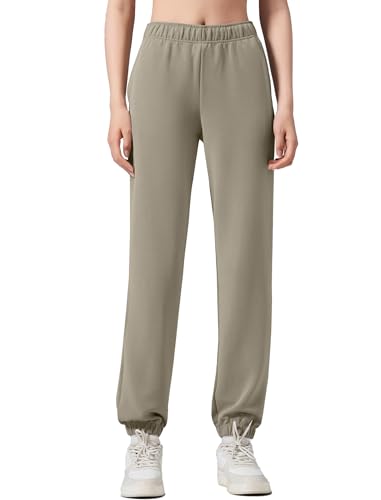 Pantalon de jogging femme Yvette taille haute avec poches pour le sport