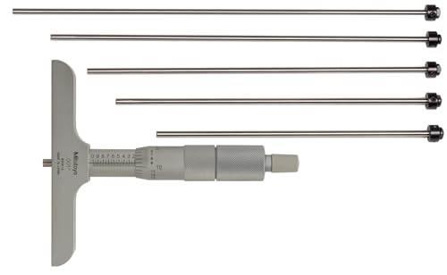 Micromètre de profondeur Mitutoyo pour mesurer les cavités et rainures de 0 à 10 cm de façon stable
