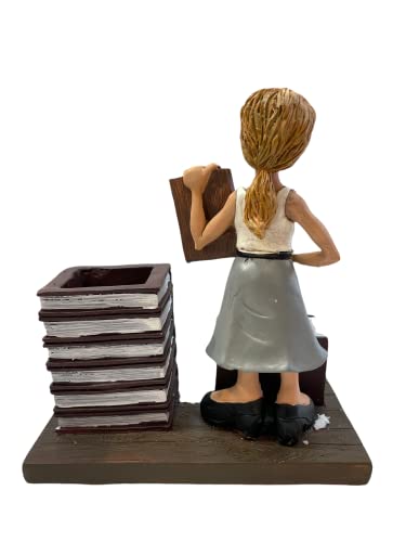 Image of AUGEN Polyresin Funny Teacher Idol Statue Showpiece for Home Decor Decoration and Gifting (1 Piece, 6723-I1)