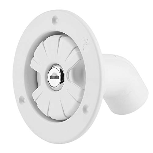 Image of Acouto Water Inlet, Lockable Water Inlet Freshwater Filling Filter with 2 Keys for Caravan Accessories Boat Trailer Port RV Parts
