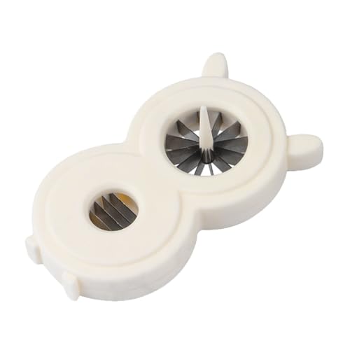 Sosoport Cortador de Verduras y Ajo Resistente Cuchillo para Cortar Cebolletas Tiras Uniforme Compacto y Ergonómico para Cocina Doméstica