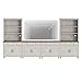 WAMPAT Entertainment Center with Bookshelves for TVs up to 75