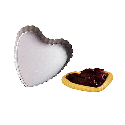 HEMOTON 2pezzi Stampo Per Crostatine in Acciaio Al Carbonio Pirottini Per Cupcake Pirottini Antiaderenti Ondulati Per Torte e Biscotti