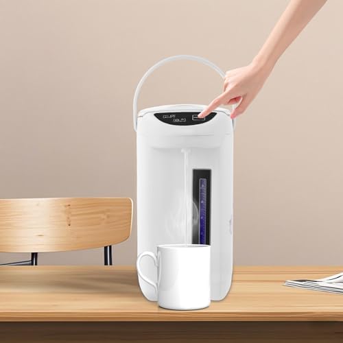 Hervidor Eléctrico 4L Acero Inoxidable 304 Blanco miniatura 7
