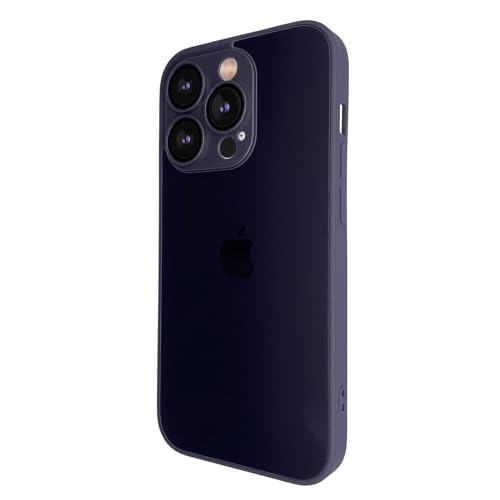 Capa De Vidro Temperado Compatível Com Magsafe Glass Luxo Para iPhone 15 Pro Max (6.7) - Preto