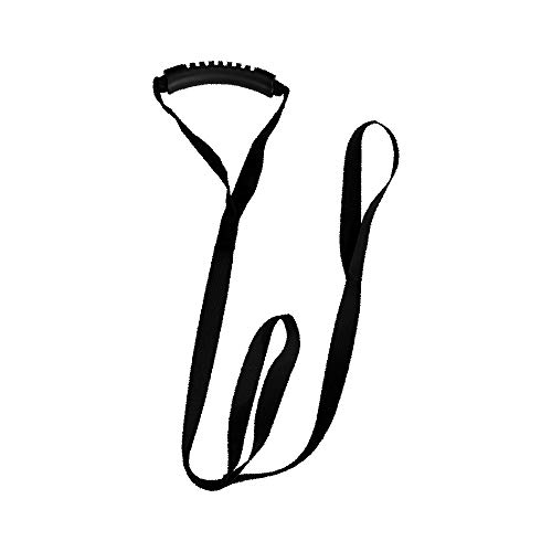 shiyode Kayak Stand Up Assist Strap Canoe Drag Handles Adjustable Boat Standing Rope SUP Pulling Cord Kayak Standing Aid Dragging Accessories for Kayaker – Black