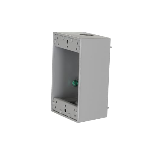 Bell 5320-0 Single Gang 3-1/2-Inch Outlets Weatherproof Box Gray thumb #2