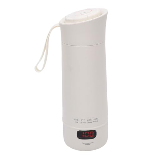 Hervidor eléctrico portátil de agua 400ml con control de temperatura miniatura 3