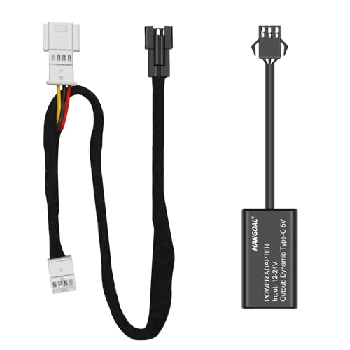 mangoal Dash Cam Power Adapter for Mercedes Benz with 4-Pin