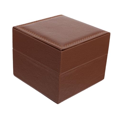 Zerodeko Custodia Orologio da Viaggio per Uomo Custodia per Gioielli e Organizer Scomparto Nascosto e Interno in Velluto Delicato Design Compatto per Trasporto Facile