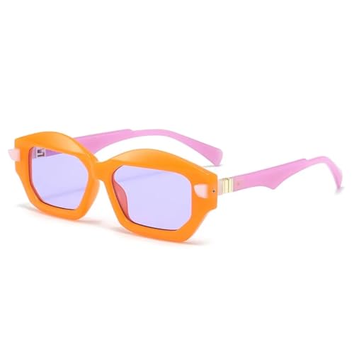 Lunettes de soleil irrégulières anti-éblouissement UV400 style rétro tendance