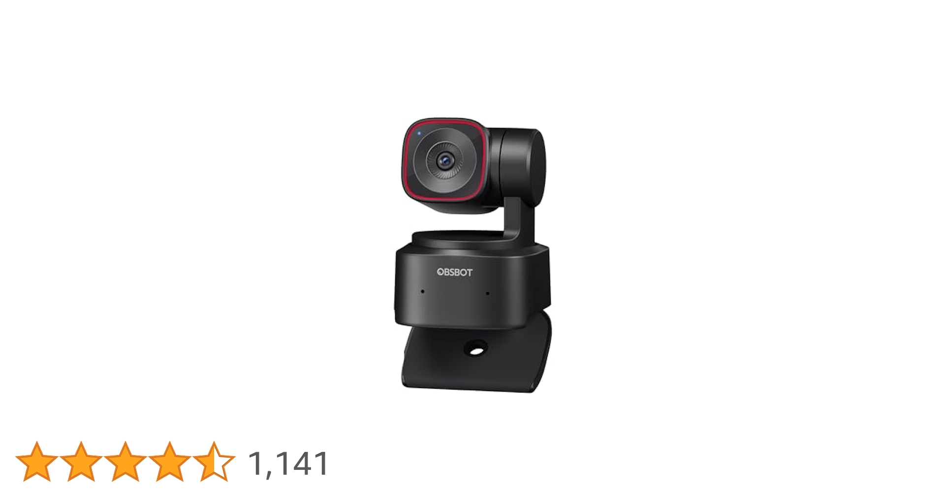 OBS BOT Tiny 2 LITE 4K Webカメラ USB接続 ブラック Amazon.com
