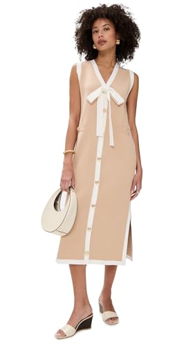 English Factory Women's Knit Midi Dress with...