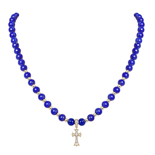 Seninio Lapis Lazuli Women's Cross...