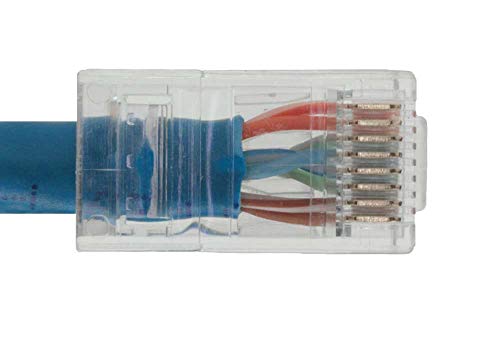 Cable de Red Ethernet Cat 5E UTP 3ft Azul miniatura 3