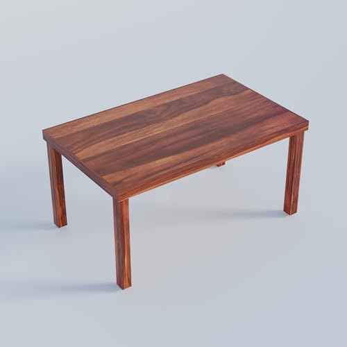 Image of VK Furniture Premium 6 Seater Dining Table Set for Home | Wooden Dining Set with Chairs | Modern Dining Furniture for Living Room & Kitchen | Stylish & Durable Dining Table (6 Seater) | Brown