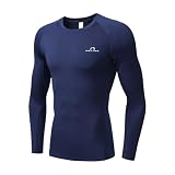 [Nesseo] スポーツインナー メンズ 長袖 冷感 インナー アンダーウェア 夏服 ストレッチ アンダーシャツ コンプレッションウェア インナー 【 UVカット + 吸汗速乾 】 3173na-na-2XL
