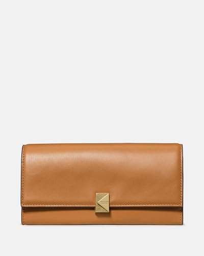 Image of kate spade new york Deco Smooth Leather Large Flap Wallet