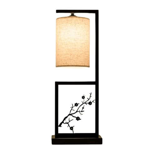 LYDSGS Rétro Classique Chinois évidé Sculpture Haute pôle Lampe Bouton-Poussoir Interrupteur Ding Lampe Fer Art Grandes Lampes