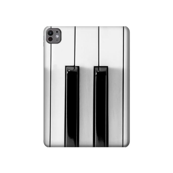 Coque iPad Pro 11 en motif piano, étui élégant et haute protection